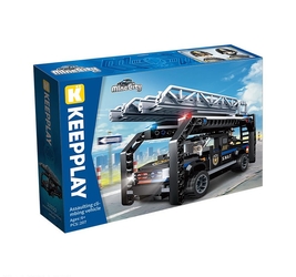 Конструктор Полиция 207 деталей.