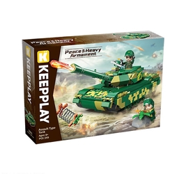 Конструктор Танк 289 деталей. 