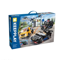 Конструктор Полиция 938 деталей.