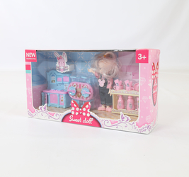 Набор Кухня с куклой 