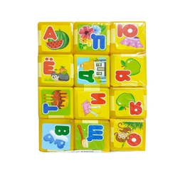 Кубики Азбука 12 штук 