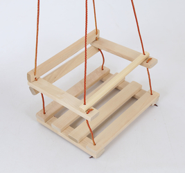 Качели деревянные, подвесные №1
