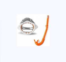 Комплект для плавания: трубка и маска.