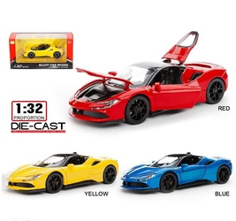 Машина Феррари металл. 1:32. 