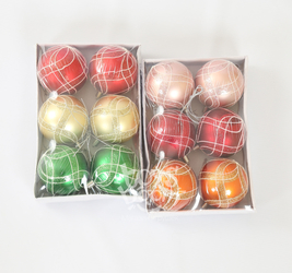 Шар новогодний 6 шт. в упак.