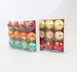 Шар новогодний 12 шт. в упак.