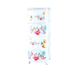 Комод детский Лебедь (Белый)