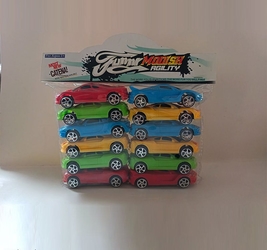 Набор из 12 машин в пакете.