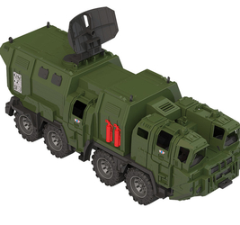 Военный тягач Щит с кунгом.