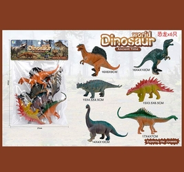 Динозавры в пакете.