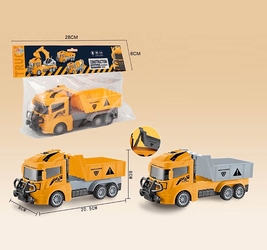 Машина - самосвал в пакете. 