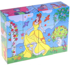 Кубики  Белоснежка