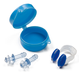 Комплект беруши и зажим для носа