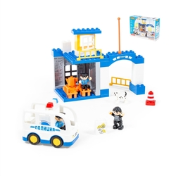 Конструктор Макси - Полицейский участок (36 элементов)