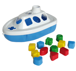 Катер с логическими фигурами