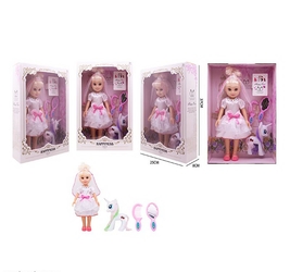 Кукла с единорогом. 