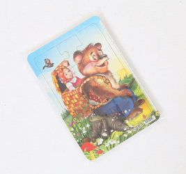 Пазлы мягкие, 12 эл. МАША И МЕДВЕДЬ