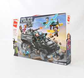 Конструктор Полиция, 970 деталей