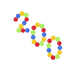 Шарики пластиковые,200шт,цветные, Ø60 мм