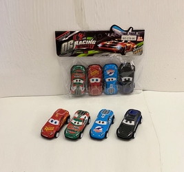 Набор машин, 4шт в пакете.