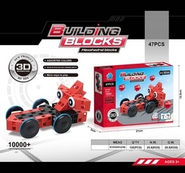 Конструктор из блоков, 47дет.