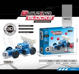 Конструктор из блоков, 54дет.