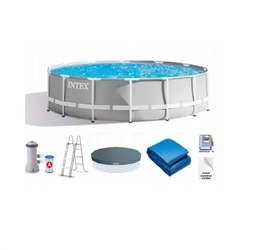 Каркасный бассейн круг Metal Frame 427х107+фильтр-насос 3785 л/ч