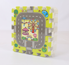 Пазлы напольные Город