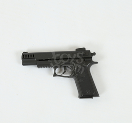 Пистолет в пакете. 