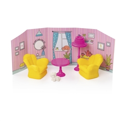 Комната отдыха с интерьером