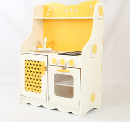 Кухня маленькая, апельсин