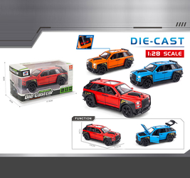 Машина металлическая,джип. Размер упак: 18х9х8см