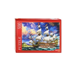 Пазлы, 500 элементов. СТАРИННЫЙ ПАРУСНИК