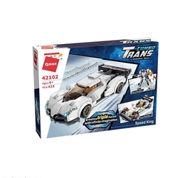 Конструктор-трансформер Гонка, 428 дет.