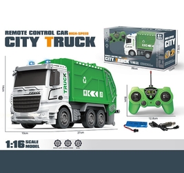 Мусоровоз на аккумуляторе на р/у. 