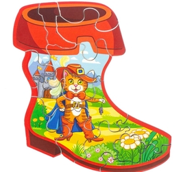 Пазл  Кот в сапогах,