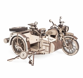 Конструктор Мотоцикл с коляской Уран