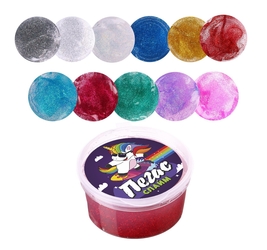 Слайм Прихлоп Пегас с блестками, 50 грамм