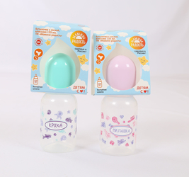 Бутылочка с соской, классика 125 мл,