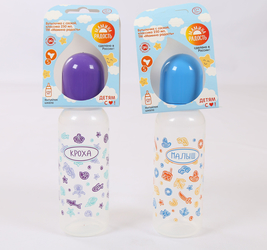 Бутылочка с соской, классика 250мл.