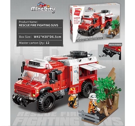 Конструктор Пожарный, 656 дет.