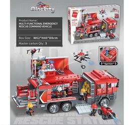 Конструктор Пожарный, 1431 дет. 