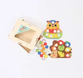 Мозаика «Ёжик и сова»