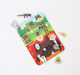 Сортер, Профессии, Военный и музыкант