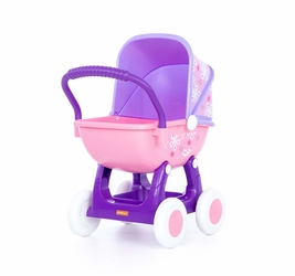 Коляска для кукол Arina №2 4-х колёсная (в пакете)